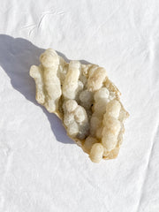 Coral Quartz Mineral Specimen Cluster 362g