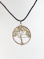 Tree of Life Pendant Labradorite