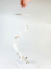 Stars Windchimes | White Onyx