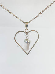 Love Crystals Pendant Selenite