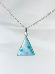 Larimar Pendant Triangle