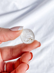 Clear Quartz Tumbles | Mini