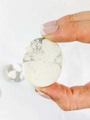 Howlite Worry Stone
