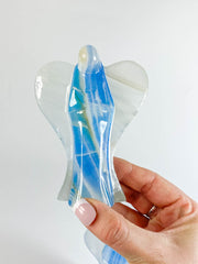Onyx Blue Angel Carving