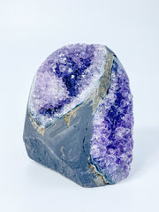 Amethyst Cut Base Cluster 491g
