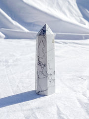 Howlite Polished Point 72g