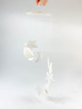 Moon & Stars Windchimes | White Onyx