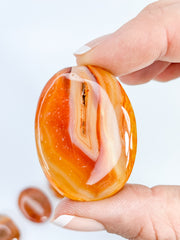 Carnelian Worry Stone