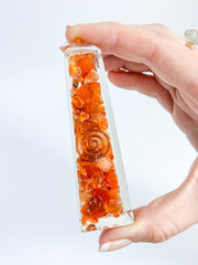 Orgonite Carnelian Obelisk | Medium