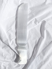 Selenite Ceremonial Dagger | X Large