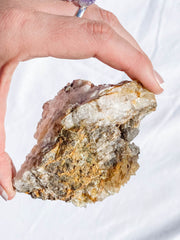 Quartz Natural Mineral Specimen Cluster 323g