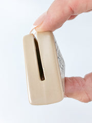 SunFace Ceramic Holder | Peach