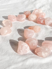 Rose Quartz Tumbles | Medium