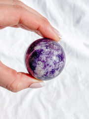 Lepidolite Sphere | Medium