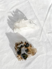 Balance Duo: Clear Quartz + Smoky Quartz | Medium