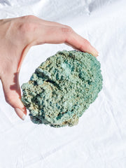 Green Heulandite Cluster 460g