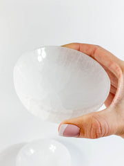 Selenite Cleansing Bowl | Large
