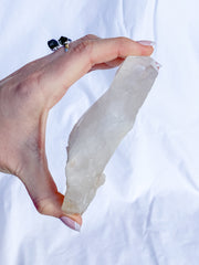 Himalayan Quartz Natural Point with Inclusions 273g