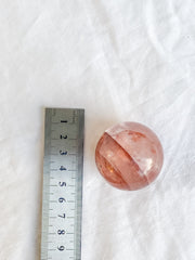 Fire Quartz Sphere | Medium