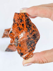 Red Obsidian Natural | Medium