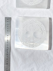 Selenite Celtic Tree of Life | Square Plate