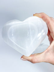 Selenite Heart | XXXX Large