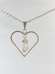 Love Crystals Pendant Clear Quartz