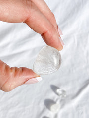 Clear Quartz Tumbles | Medium