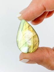 Labradorite Cabochon Tear Drop | Small