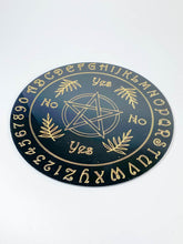 Ouija Pendulum Divination Disc | Black Acrylic