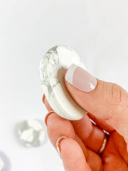 Howlite Worry Stone