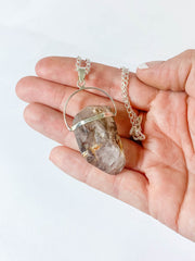 Amethyst Elestial Large Pendant