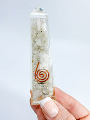 Orgonite MoonStone Obelisk | Medium