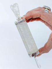 Chakra Healing Angel Wand | Clear Quartz