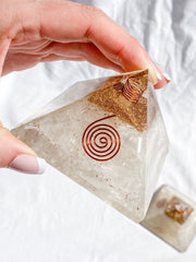 Orgonite Pyramid Selenite