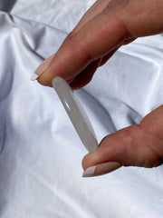 Clear Quartz Worry Stone