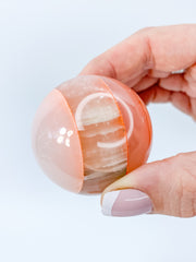 Onyx Orange Sphere | Large
