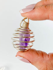 Silver Spiral Pendant