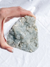 Apophyllite CutBase Cluster with Inclusions 500g