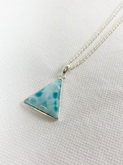 Larimar Pendant Triangle