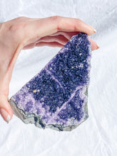 Black Amethyst CutBase Cluster 524g