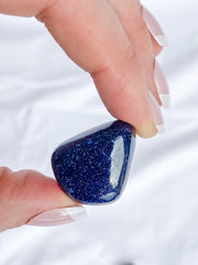 Blue Gold Stone Tumbles | Small