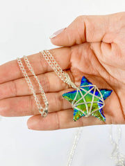 Dichroic Star Pendant