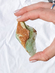 Chrysoprase One Face Polished 58g