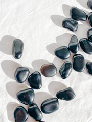 Black Obsidian Tumbles | Small