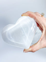 Selenite Heart | XXXX Large