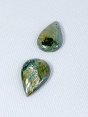 Labradorite Cabochon Tear Drop | Small