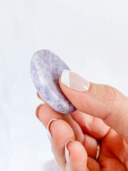 Lepidolite Light Worry Stone
