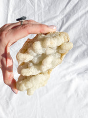 Coral Quartz Mineral Specimen Cluster 362g