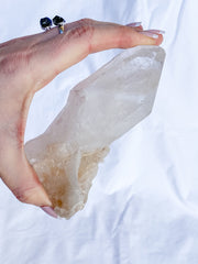 Himalayan Quartz Natural Point with Inclusions 273g